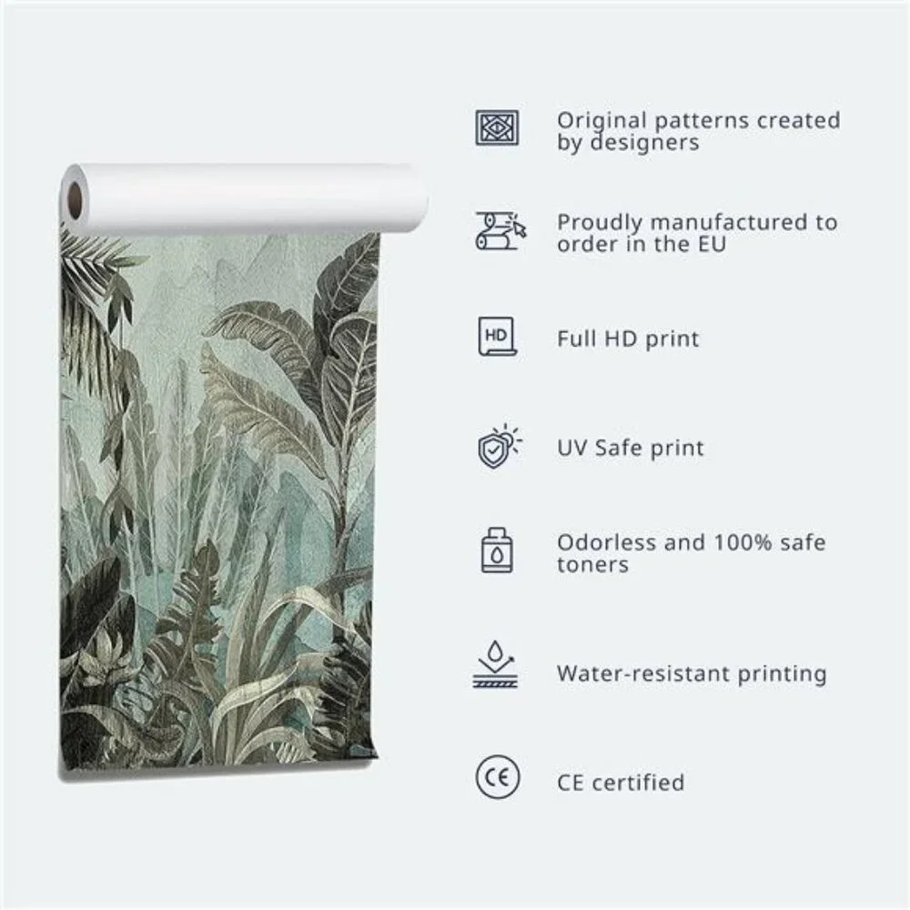 artgeist Premium Wall Mural Retro 138x101 in - XXL Non-Woven Wallpaper Fleece
